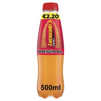 Picture of 500 Original Lucozade PM €2.20 x12 DRS